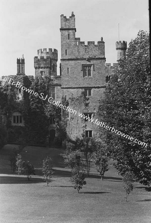 LISMORE CASTLE  CASTLE FROM PLEASURE GARDEN